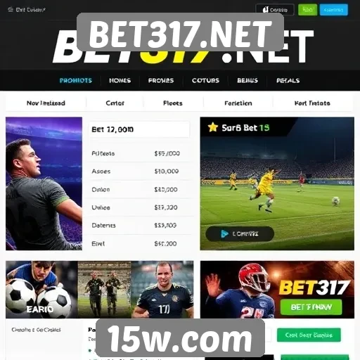 Promoções e bônus disponíveis no site BET317.NET